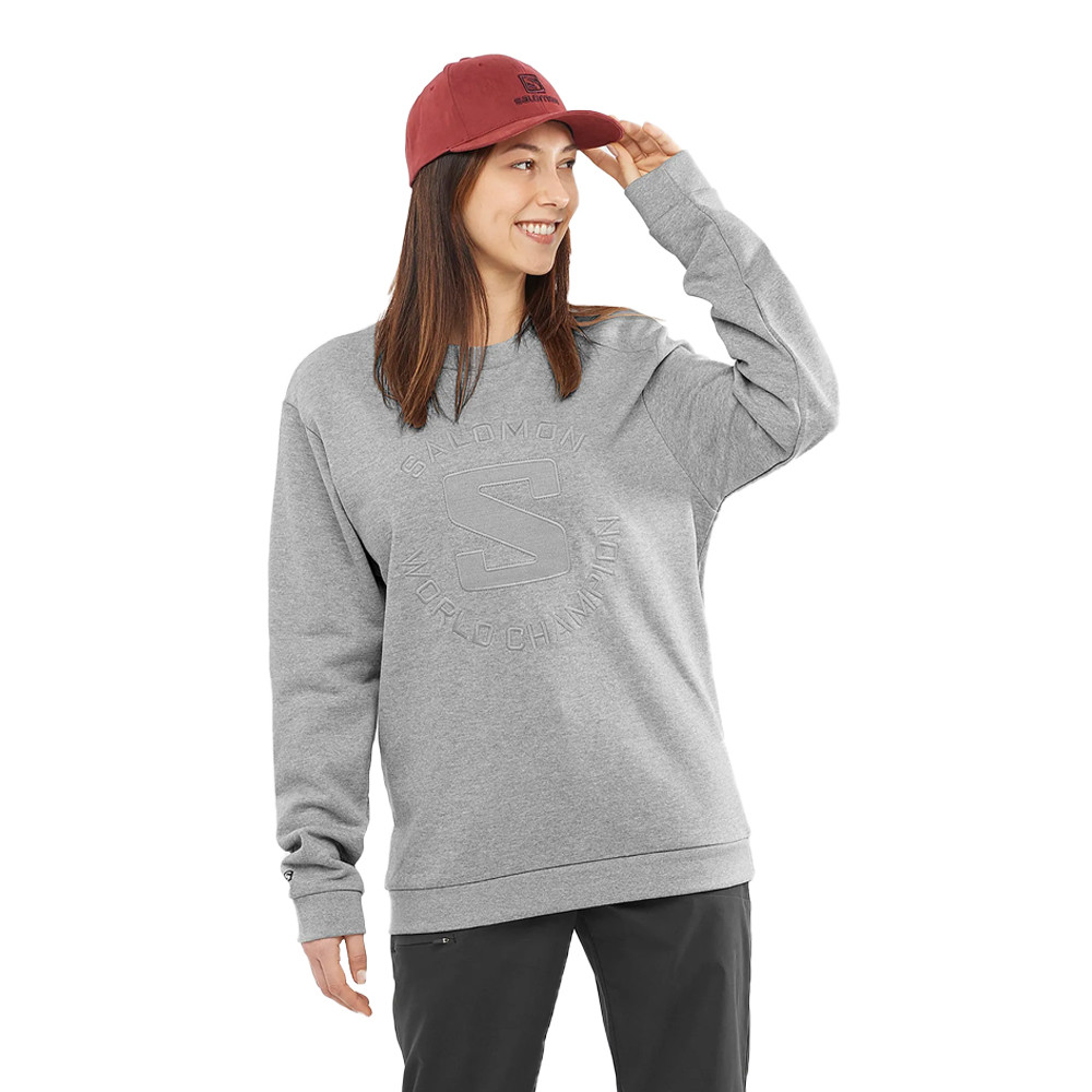 Salomon Outlife Logo Summer Heather Pullover Top