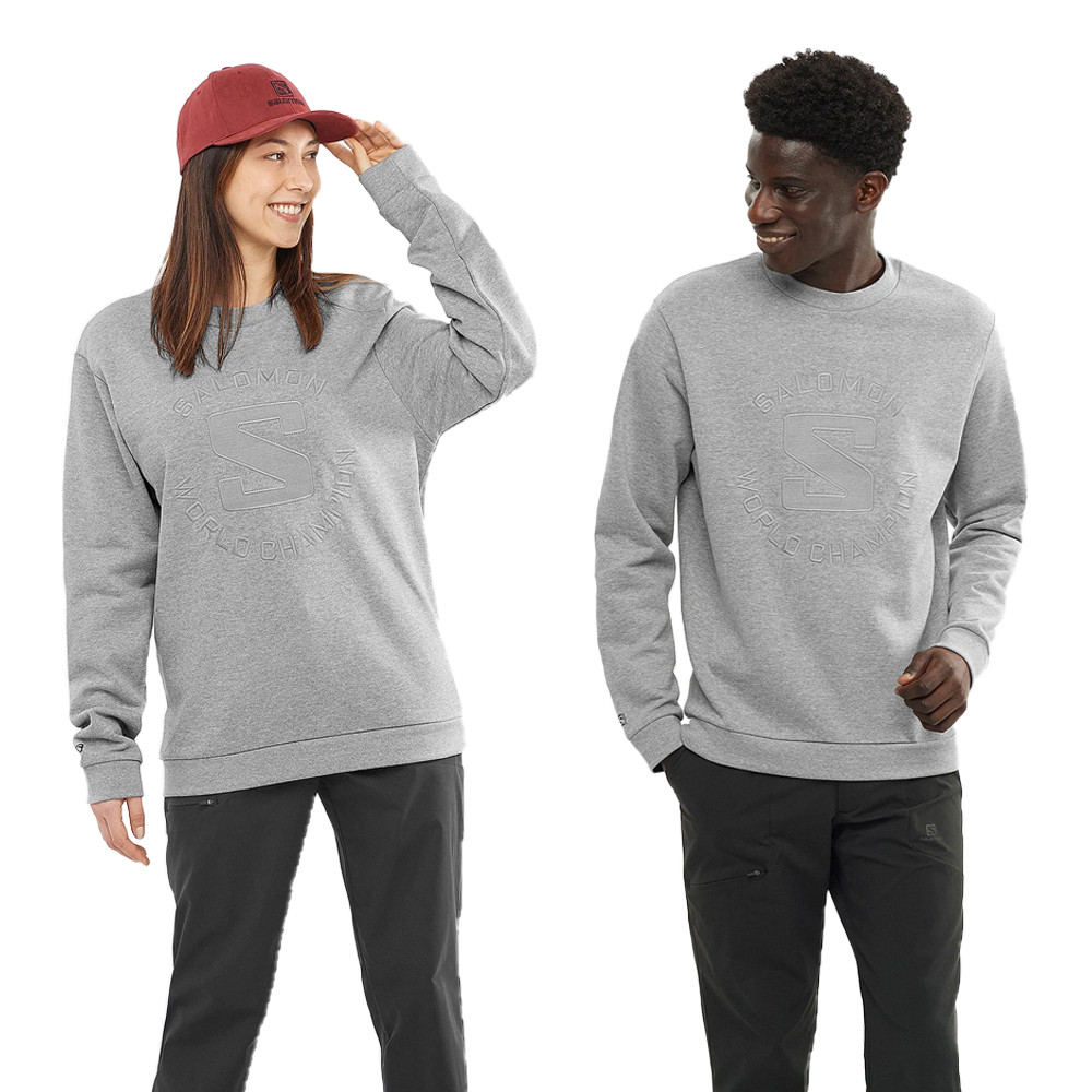 Salomon Outlife Logo Summer Heather Pullover Top