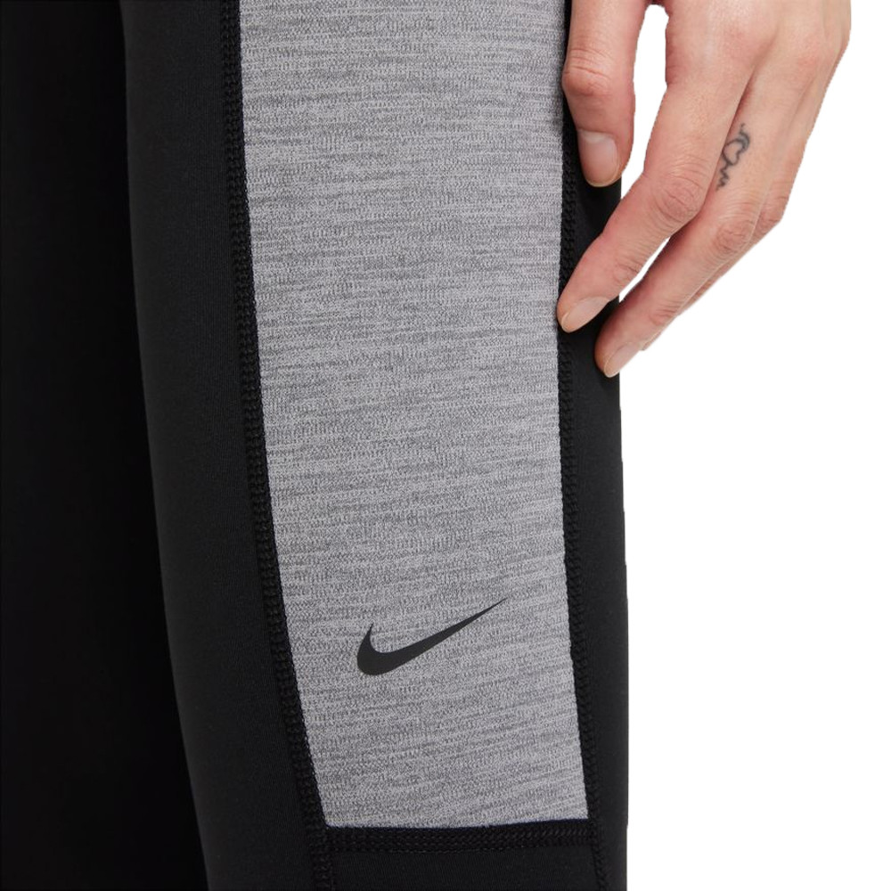 Nike Women's One Dri-FIT Colourblock Mid-Rise 7/8 Length Leggings