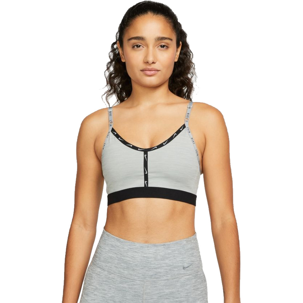 light grey nike sports bra