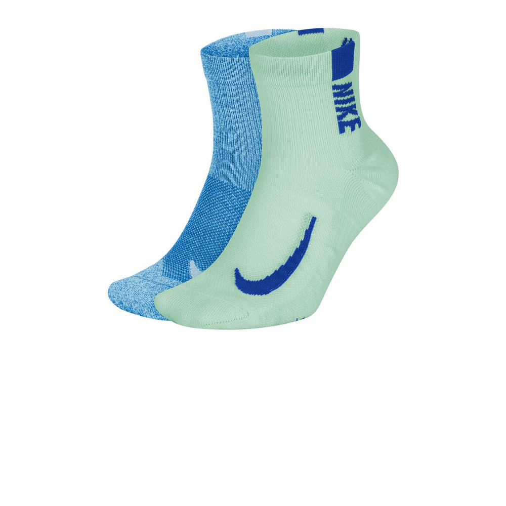 Nike Multiplier Ankle Running Socks (2 Pack) FA22