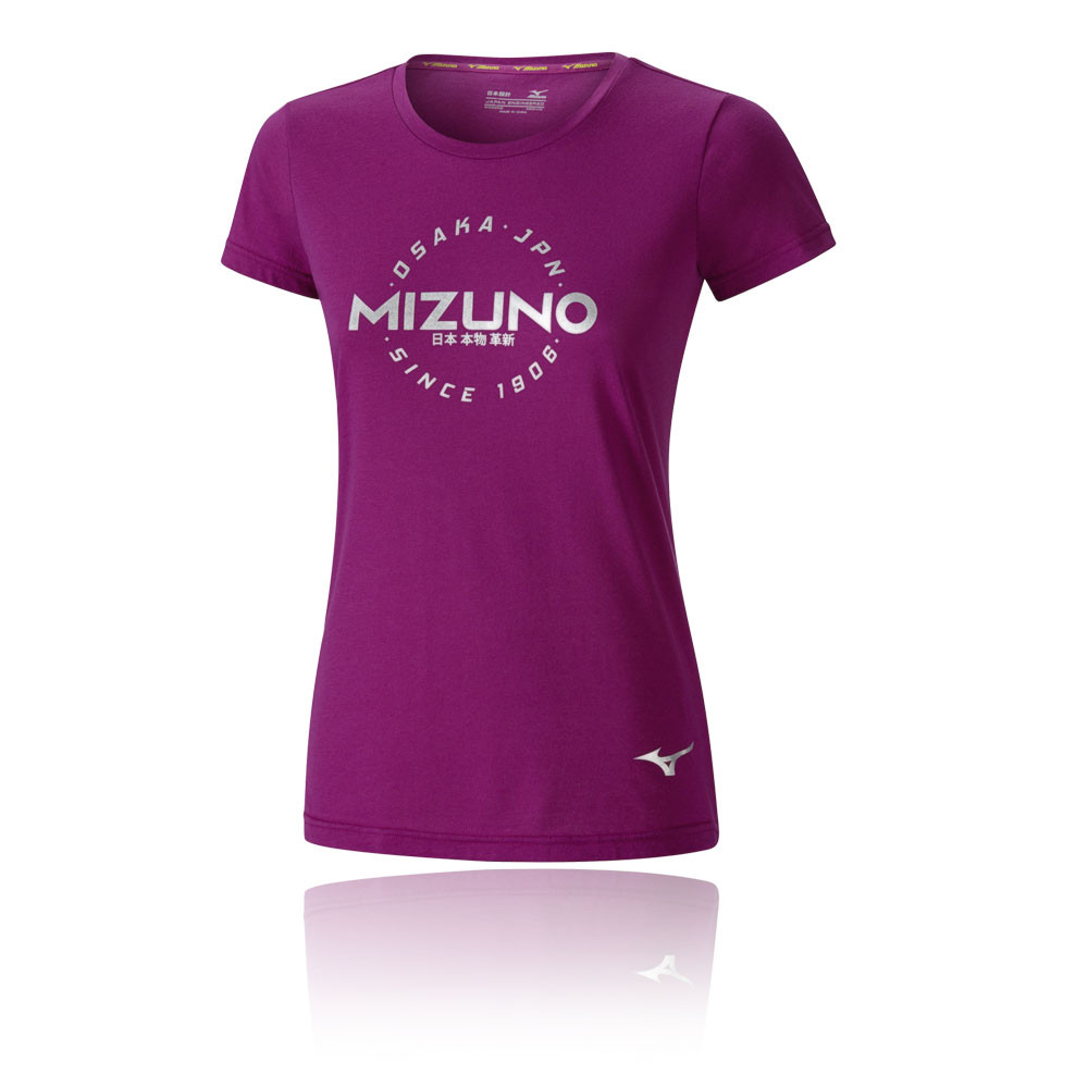 Mizuno Heritage Hinomaru para mujer Tee - SS18