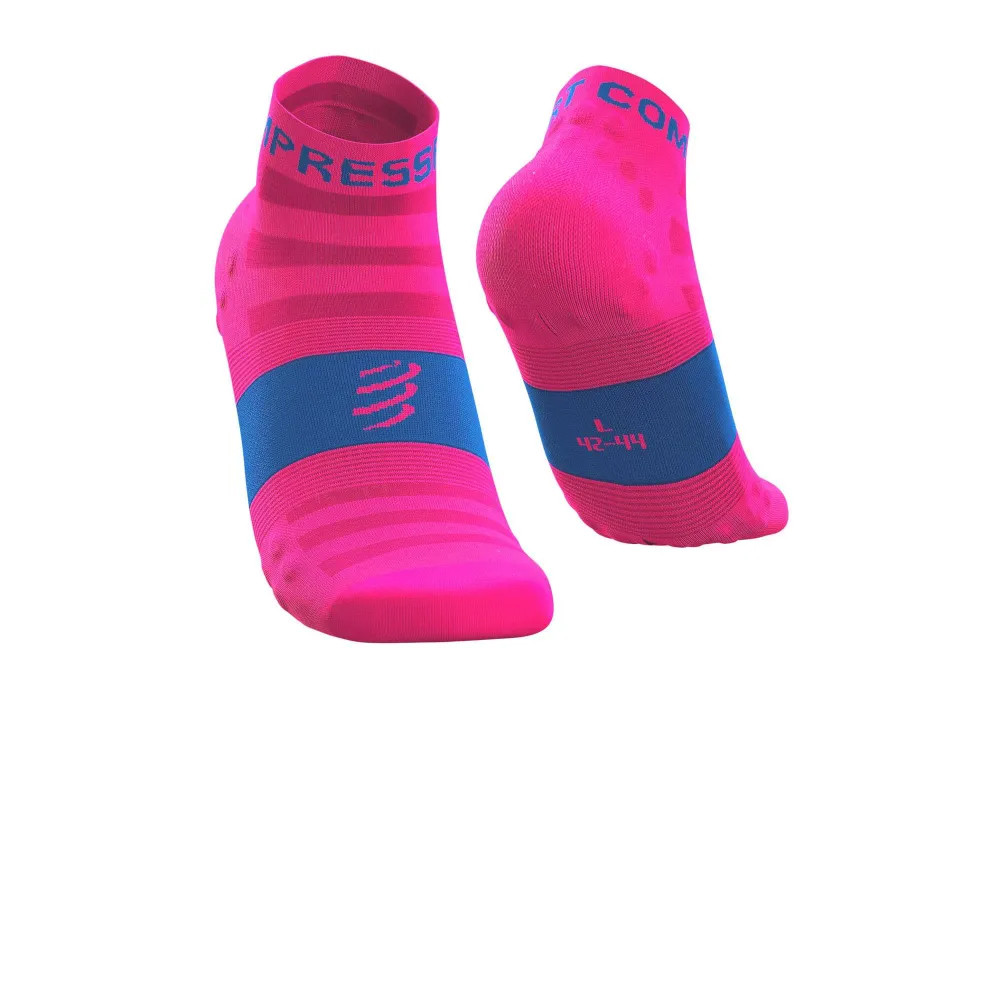 COMPRESSPORT PRO RACING SOCKS V3.0 ULTRALIGHT RUN HIGH FLUO BLUE - Running socks