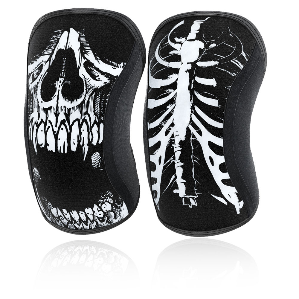 RockTape Assasin hasta la rodilla Sleeves 5mm - Skull