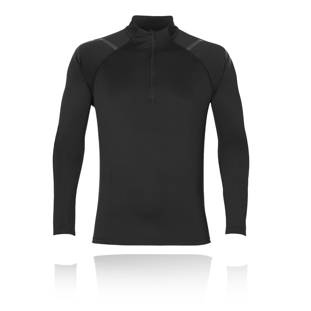 Asics Icon manches longues 1/2 zip t-shirt running