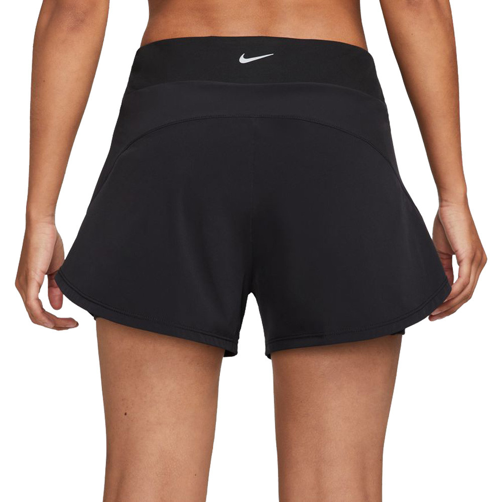 Nike Dri-FIT Bliss Mid-Rise para mujer 2 en 1 pantalones cortos - FA23