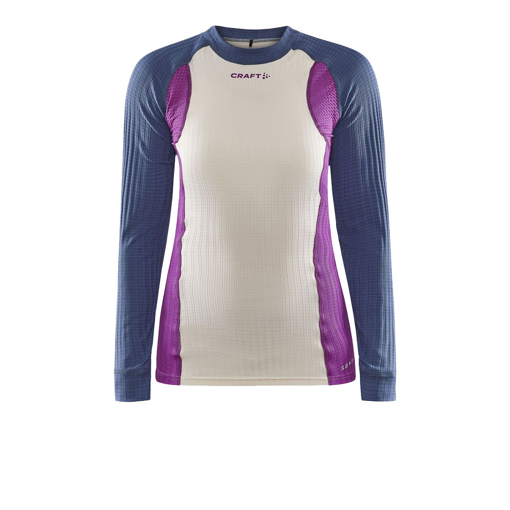 Craft Active Extreme X cuello redondo manga larga mujer Top