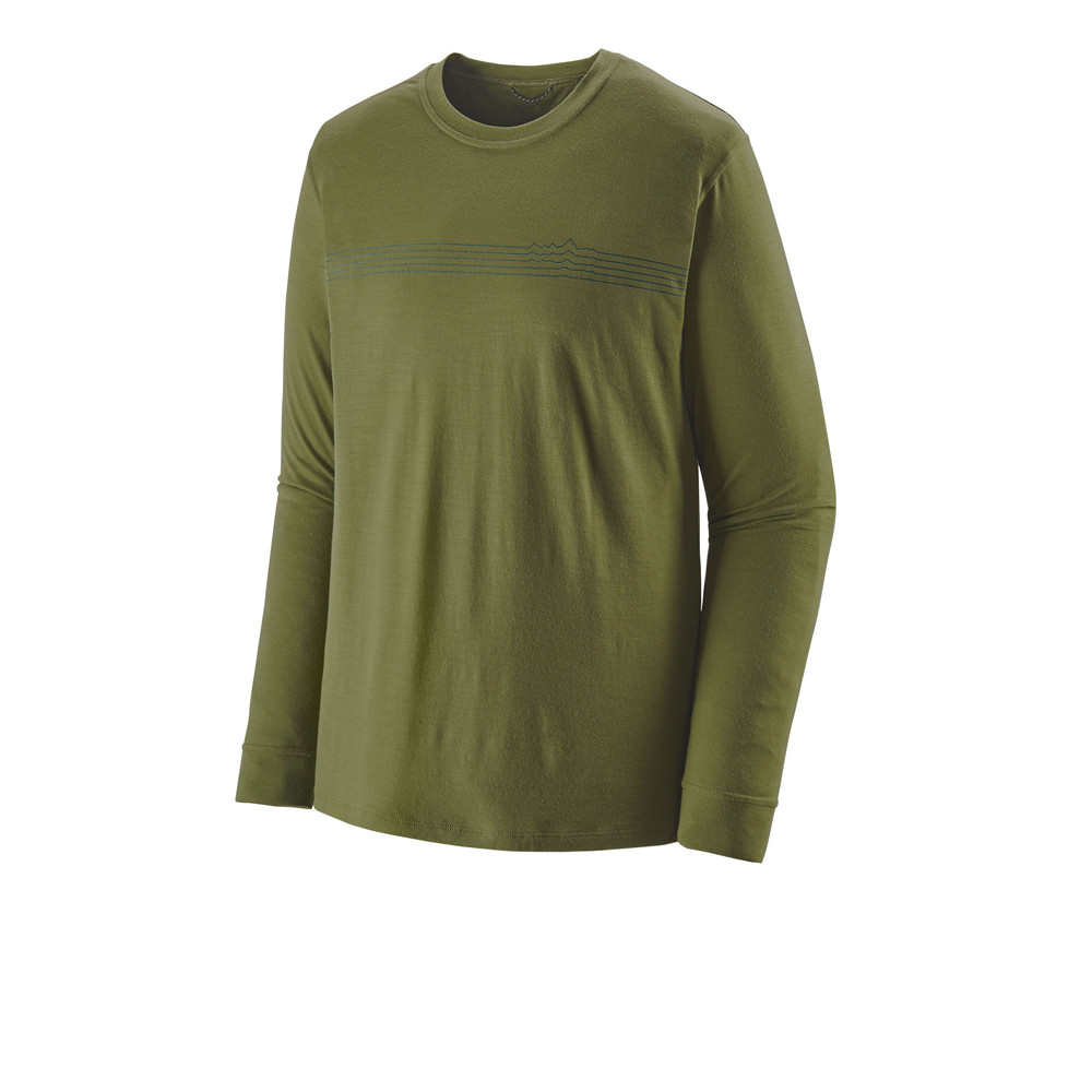 Patagonia Capilene Cool Merino Graphic Long Sleeve Top