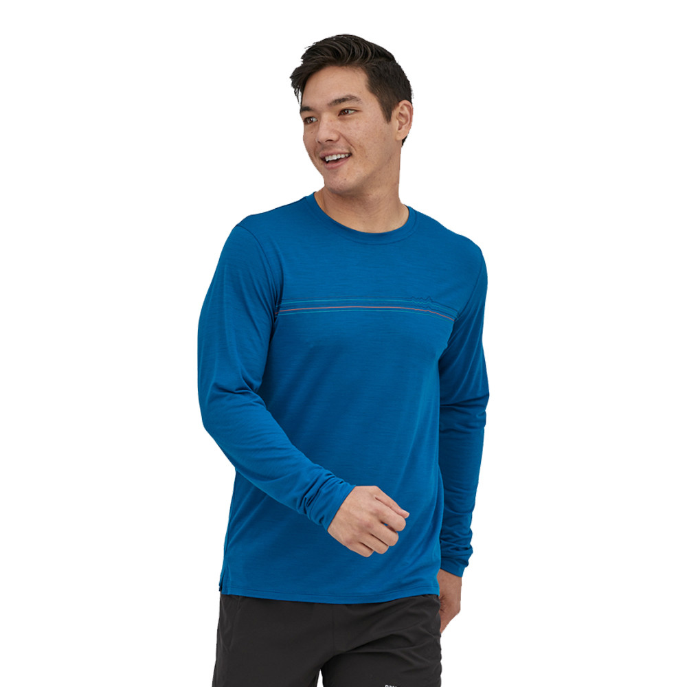 Patagonia Capilene Cool Merino Graphic Long Sleeve Top