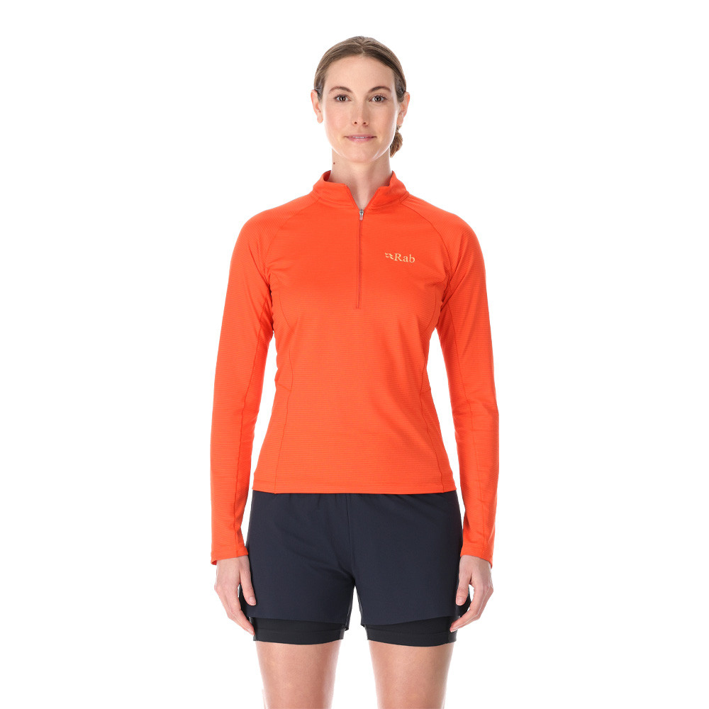 Rab Sonic Zip Neck Women's Long Sleeve Top - SS24