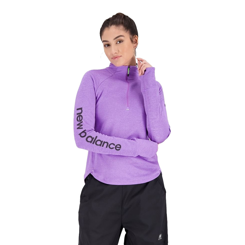 New Balance Impact Run AT Maglia a mezza zip per donna - AW22