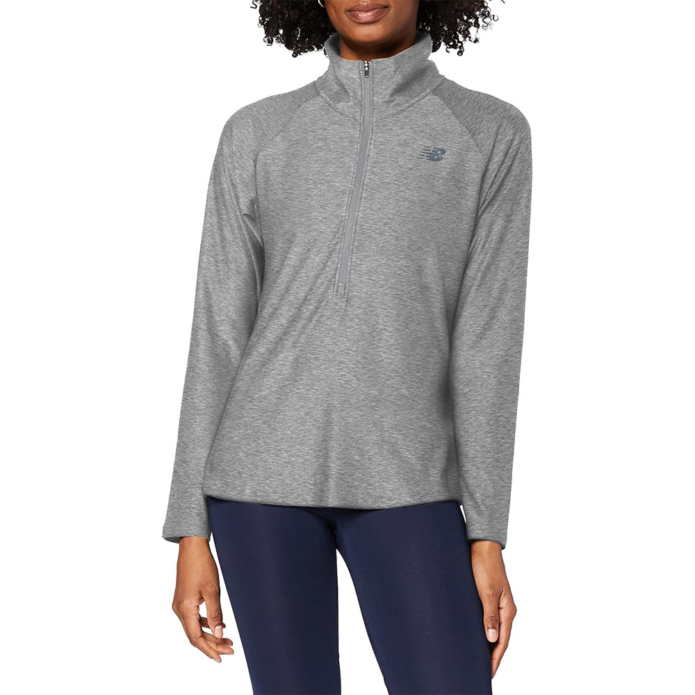 New Balance Sport Spacedye Half Zip Top - AW22