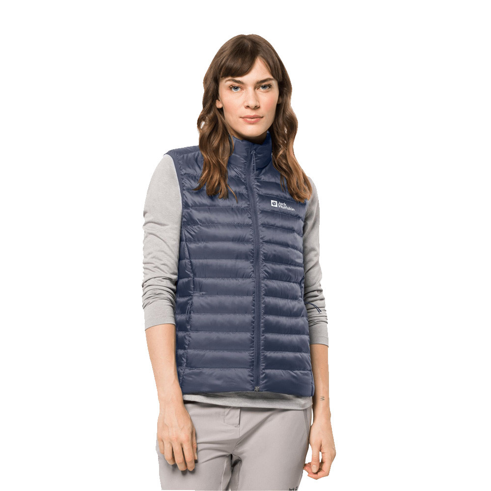 Jack Wolfskin paquete and Go Down para mujer Gilet