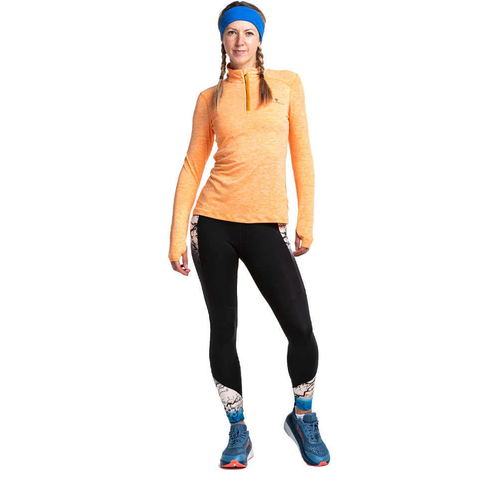 RonHill Life Practice 1/2 Reißverschluss Damen Top
