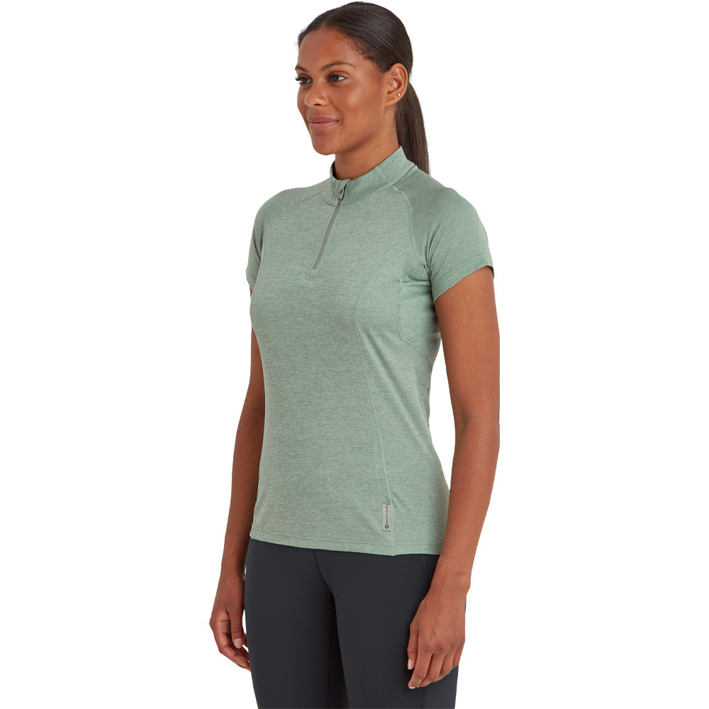 Montane Dart camiseta con cremallera para mujer - SS23