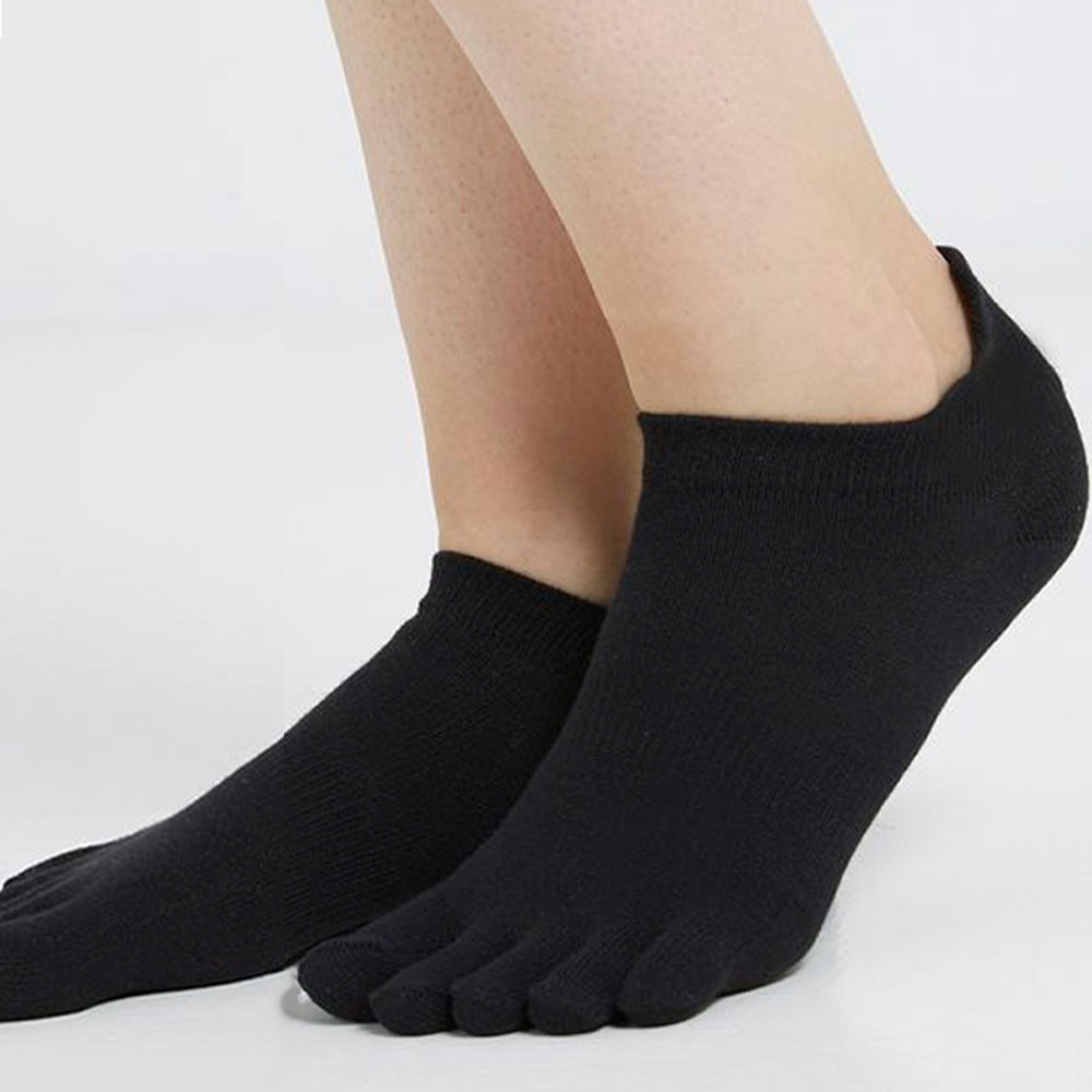 Vibram fivefingers Athletic No Show Socks Black