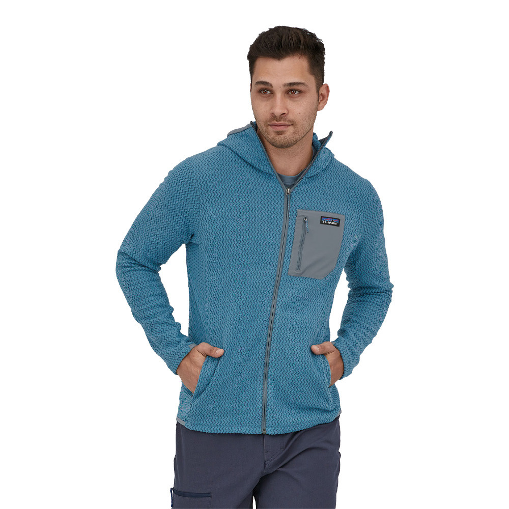 Patagonia R1 Air Full zip Hooded in felpa - SS23