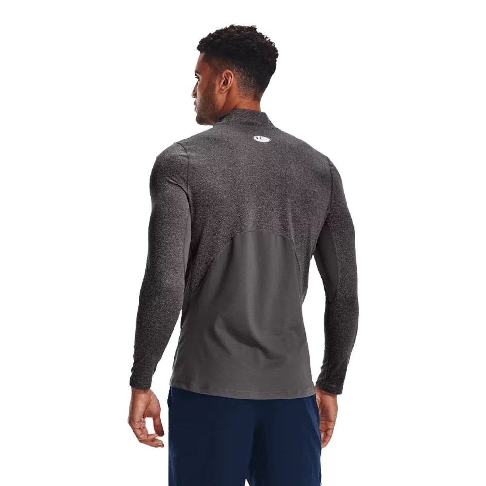 Buy Under Armour Charcoal Grey Coldgear Mock Neck Base Layer from