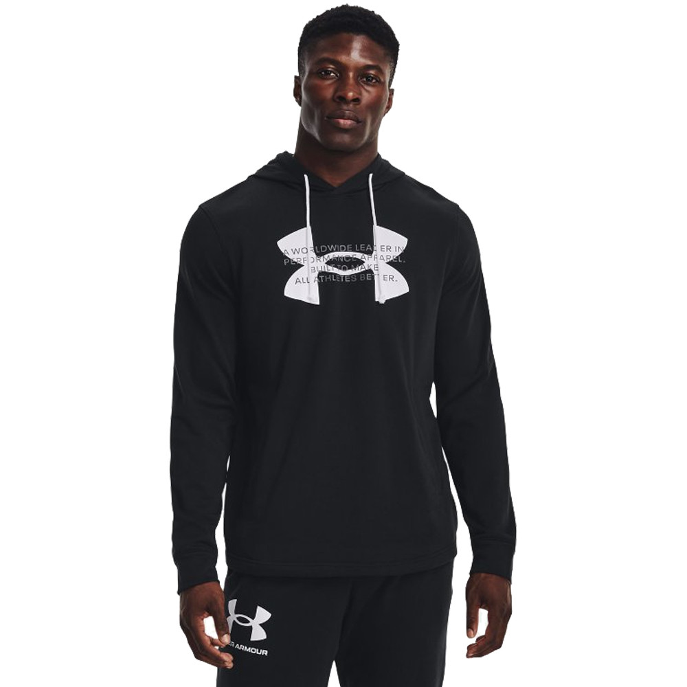 Under Armour Rival Terry sudadera con capucha con logo - AW22