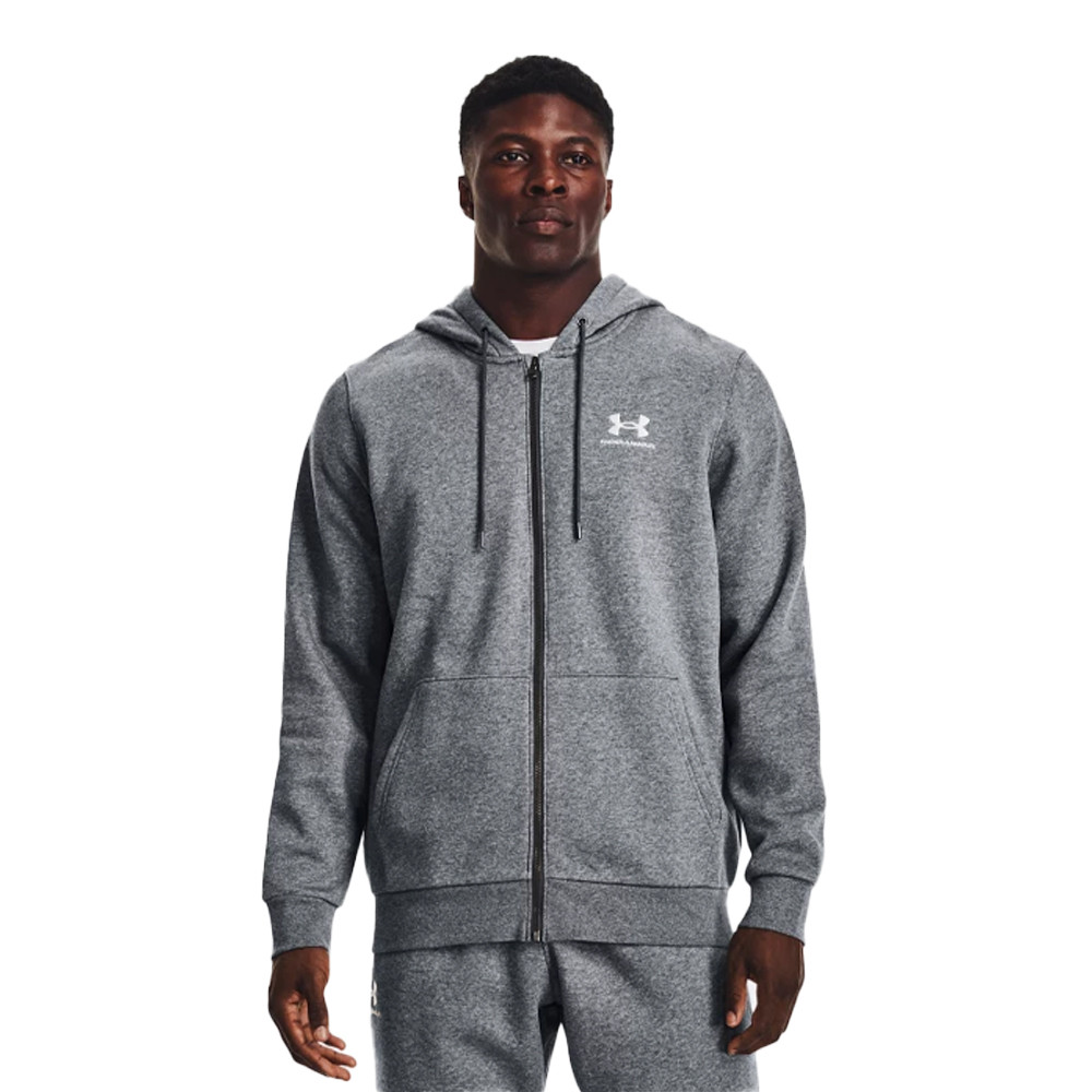 Under Armour Essential Felpa in pile con cappuccio e cerniera a tutta lunghezza - AW22