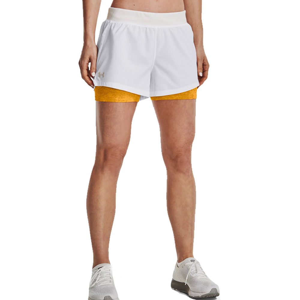 Under Armour Iso-Chill Run 2-In-1 Damen Shorts