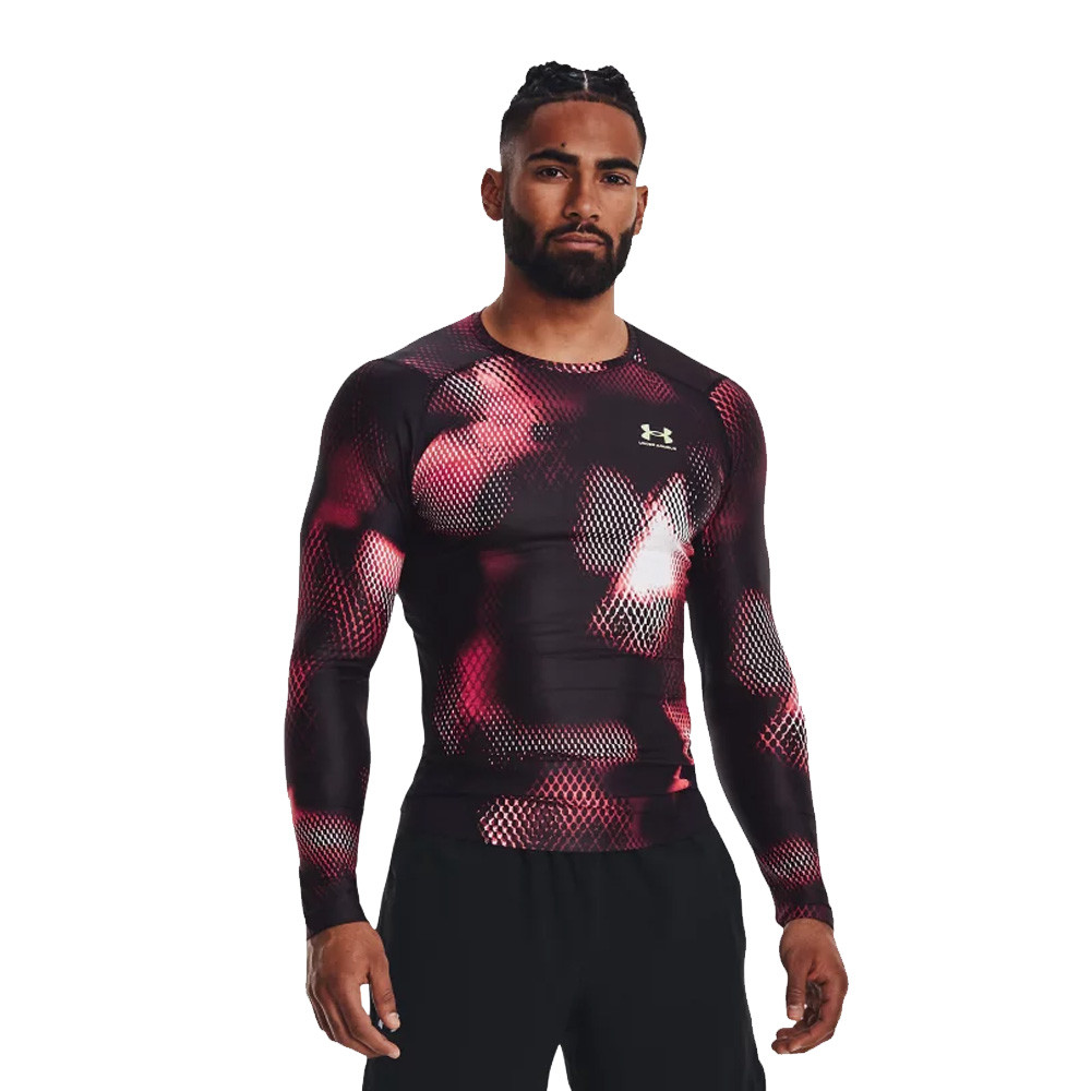 Under Armour Iso-Chill Compression Printed Long Sleeve Top - AW22