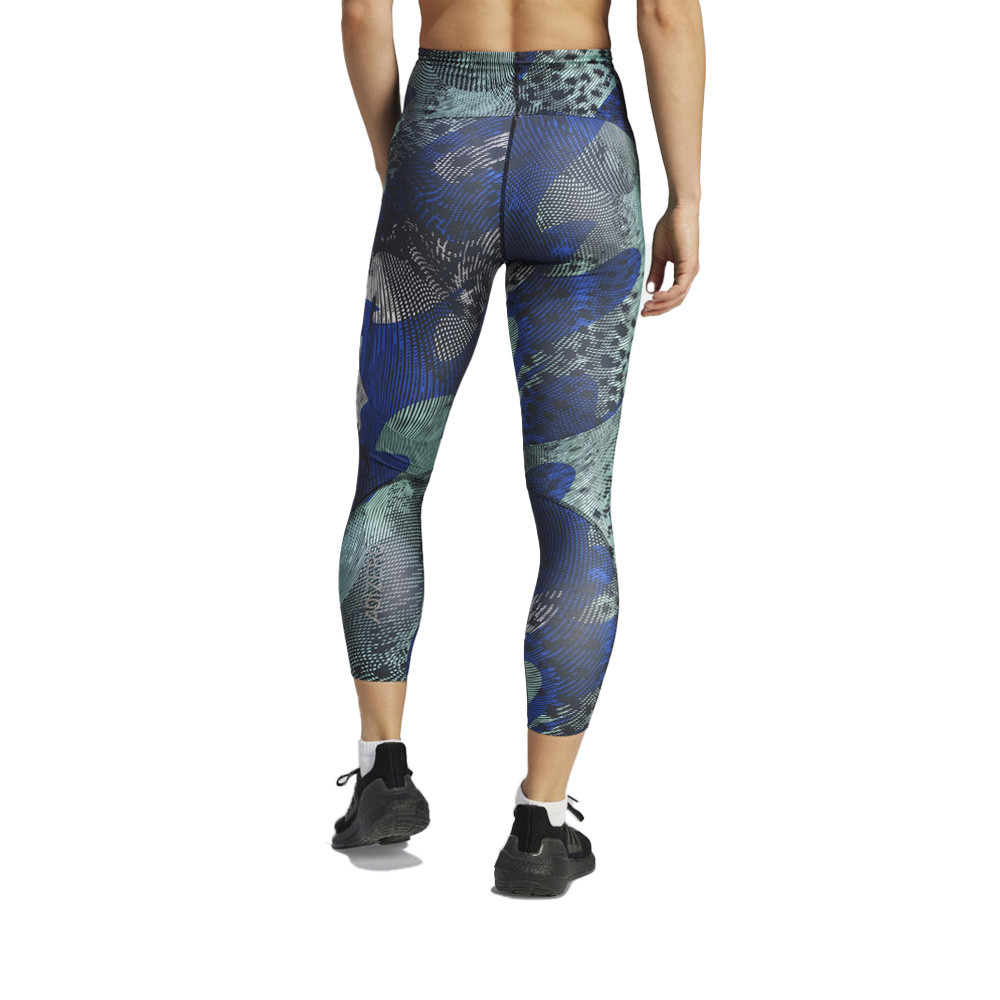 Legging 7/8 Impresso em Toda a Mulher Adidas Adizero (Tam: XS)