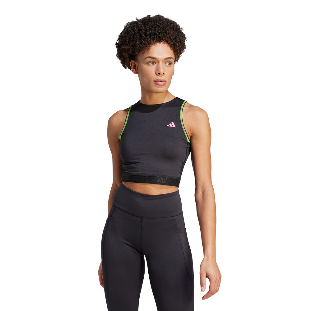 adidas Adizero running femmes Crop Tank - AW23