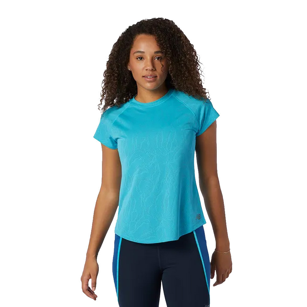 New Balance Q Speed Fuel Jacquard Damen Lauf-T-Shirt