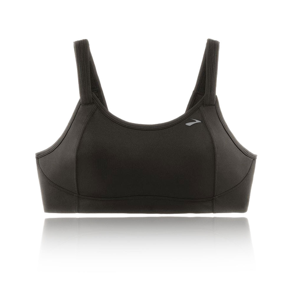 Brooks Brooks Moving Comfort Women's Fiona Bra Black Sports Bra