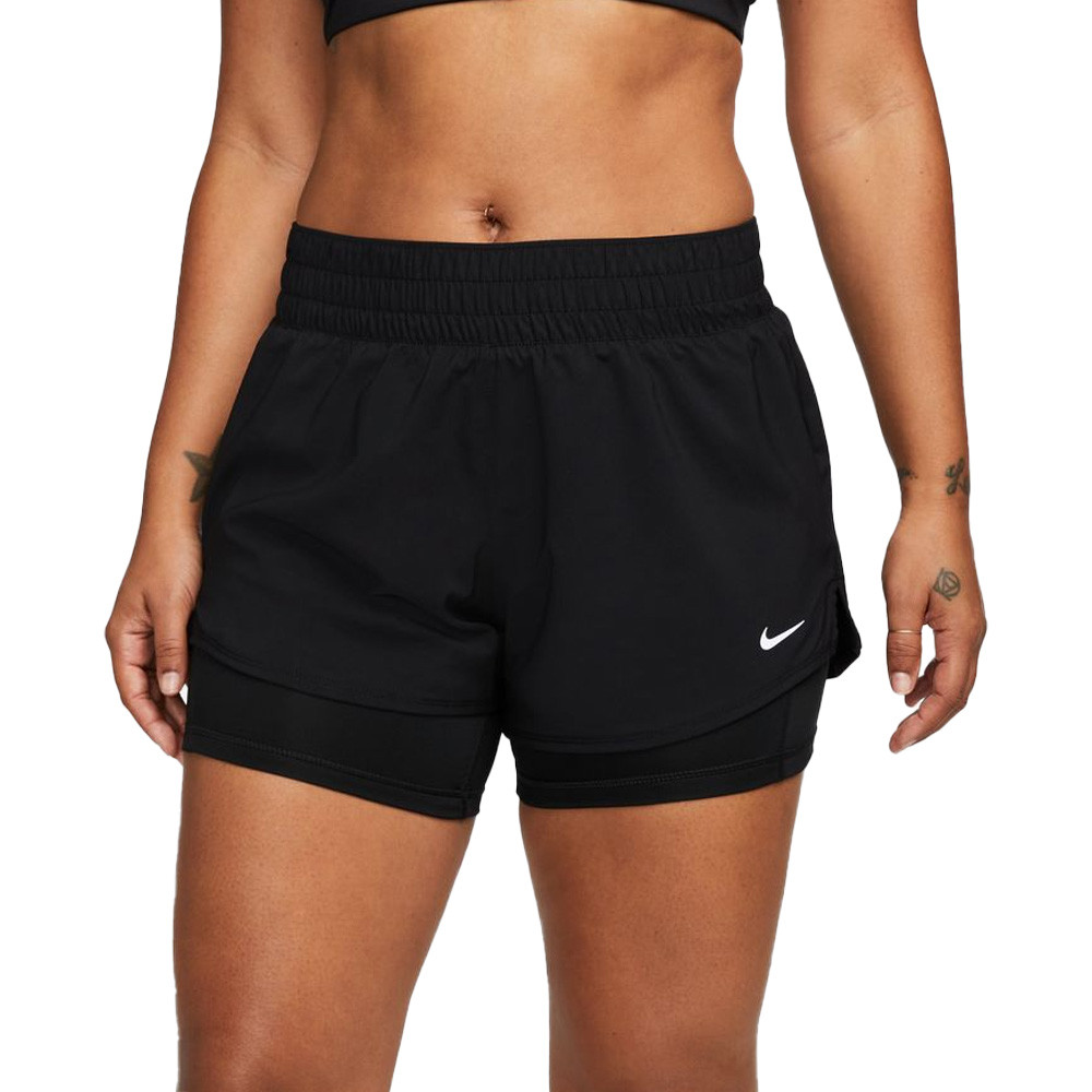 Nike Dri-FIT One Mid-Rise 3 Inch 2-in-1 Women's Shorts - SP24