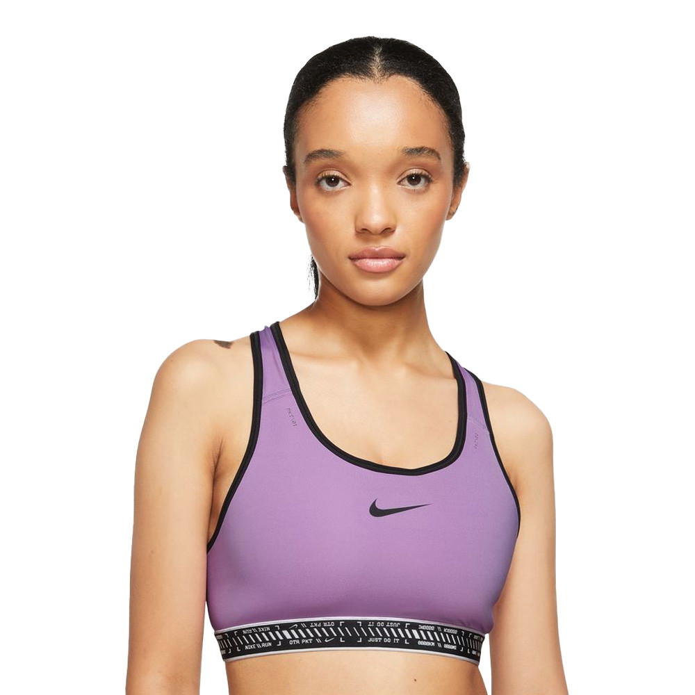 Nike Swoosh On The Run Medium Support para mujer sujetador deportivo  - SU23