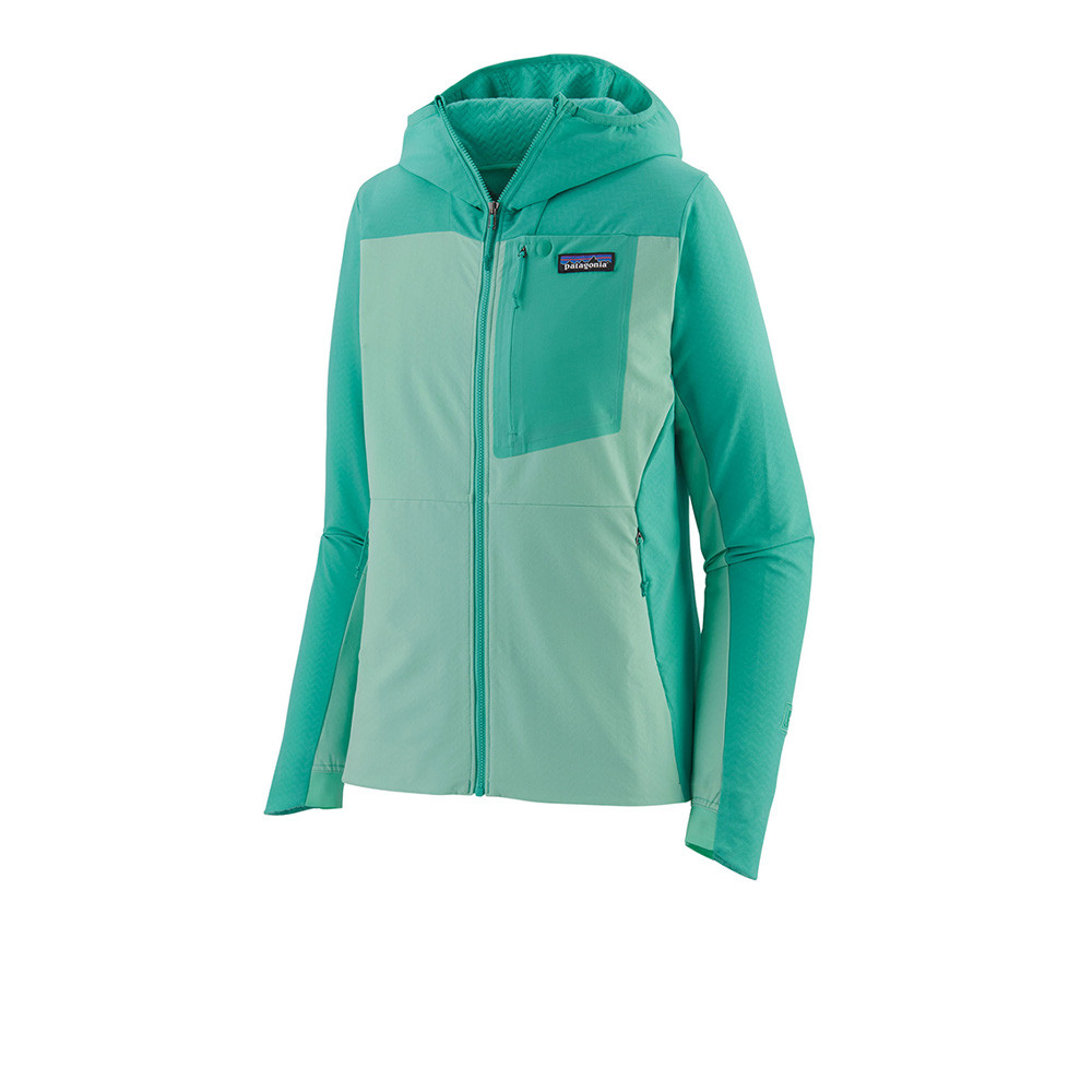 Patagonia R1 CrossStrata para mujer forra polar Hooded chaqueta - SS23