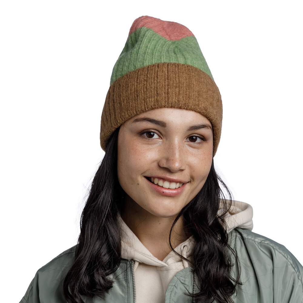 Buff Knitted Nilah Beanie-Mütze