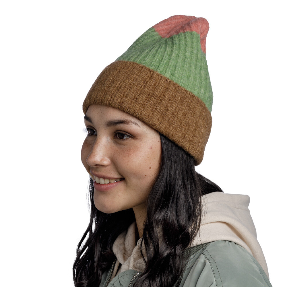 Buff Knitted Nilah Beanie-Mütze