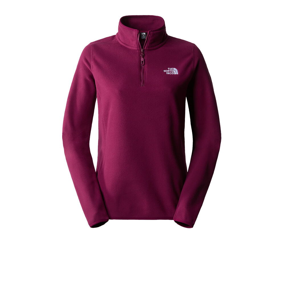 The North Face 100 Glacier para mujer 1/4 cremallera forro polar - AW23 The North Face 100 Glacier para mujer 1/4 cremallera forro polar - AW23