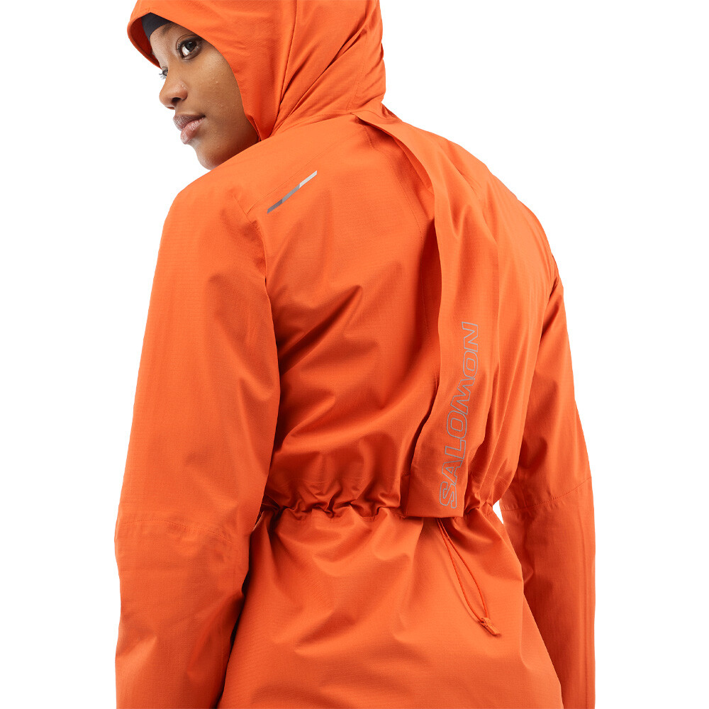 Salomon Bonatti trail imperméable femme veste de running - AW23