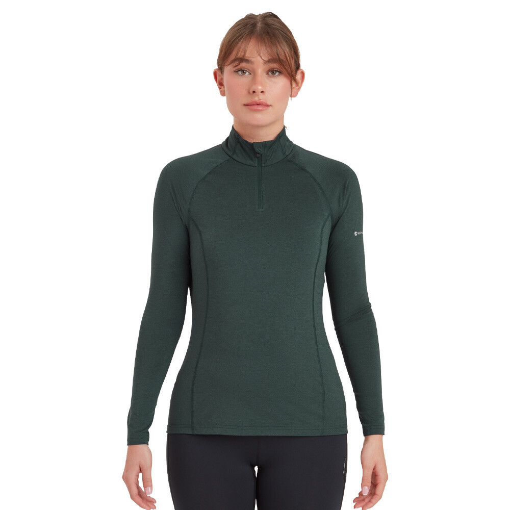 Montane Dart XT camiseta con cuello de cremallera para mujer - AW23