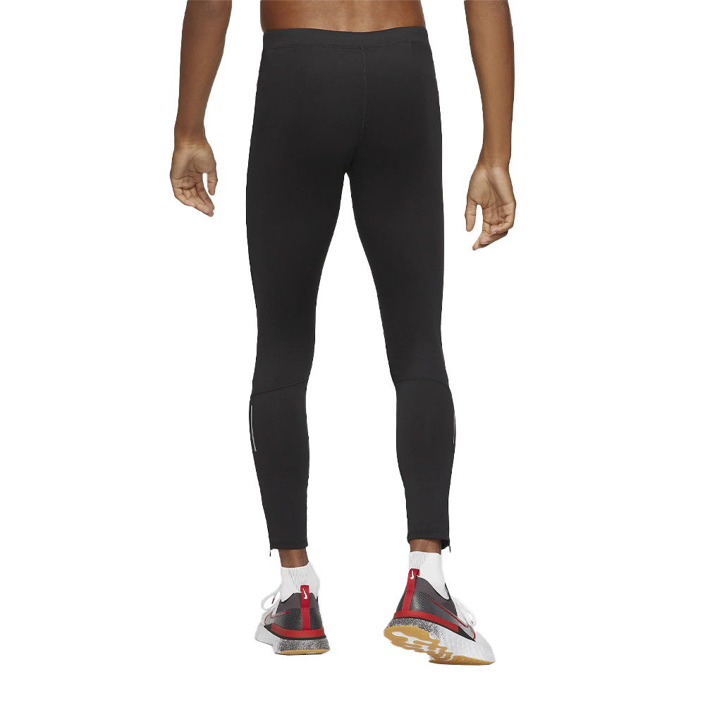 NIKE Repel Challenger Tights Pants Large Mens Black White
