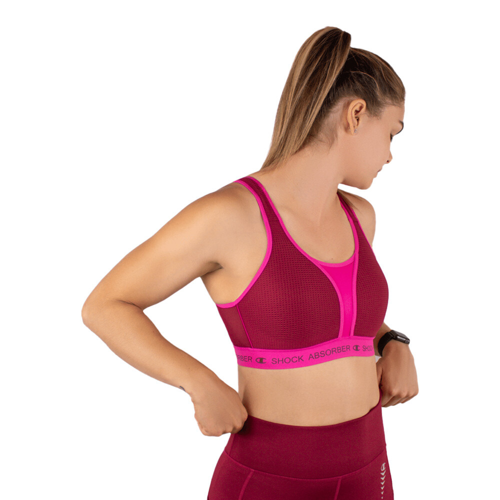 Ultimate Run Bra Padded - Tibetan Red