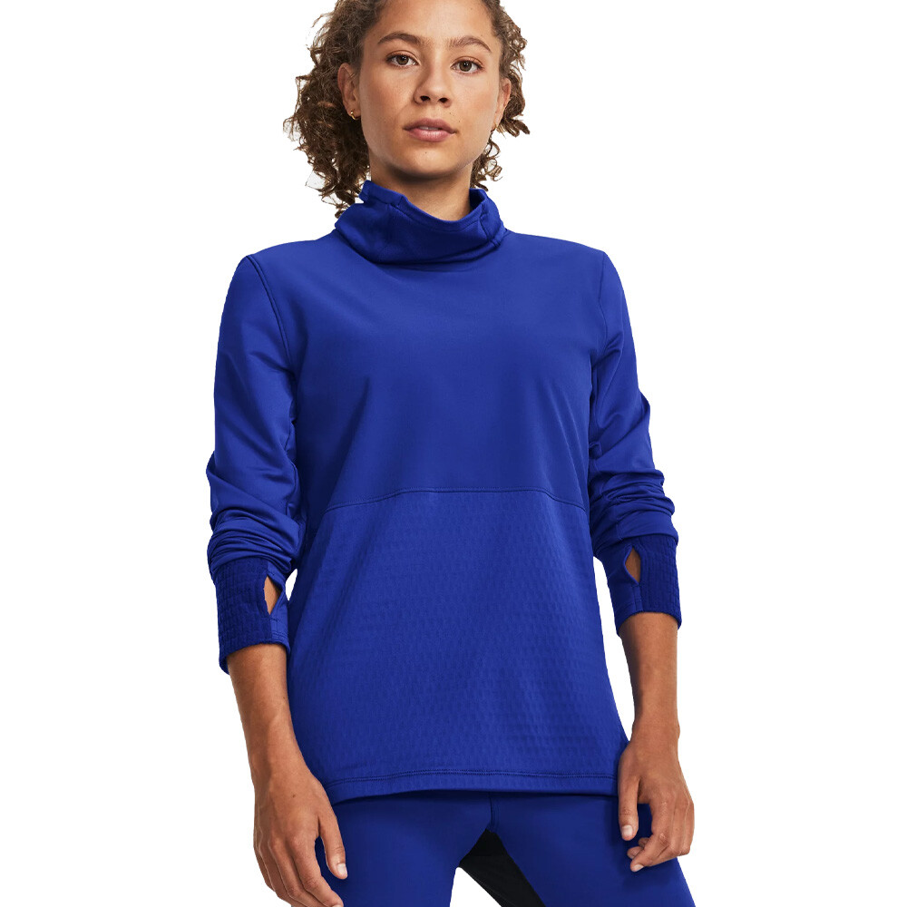 UA Qualifier Cold femme Funnel Neck Top