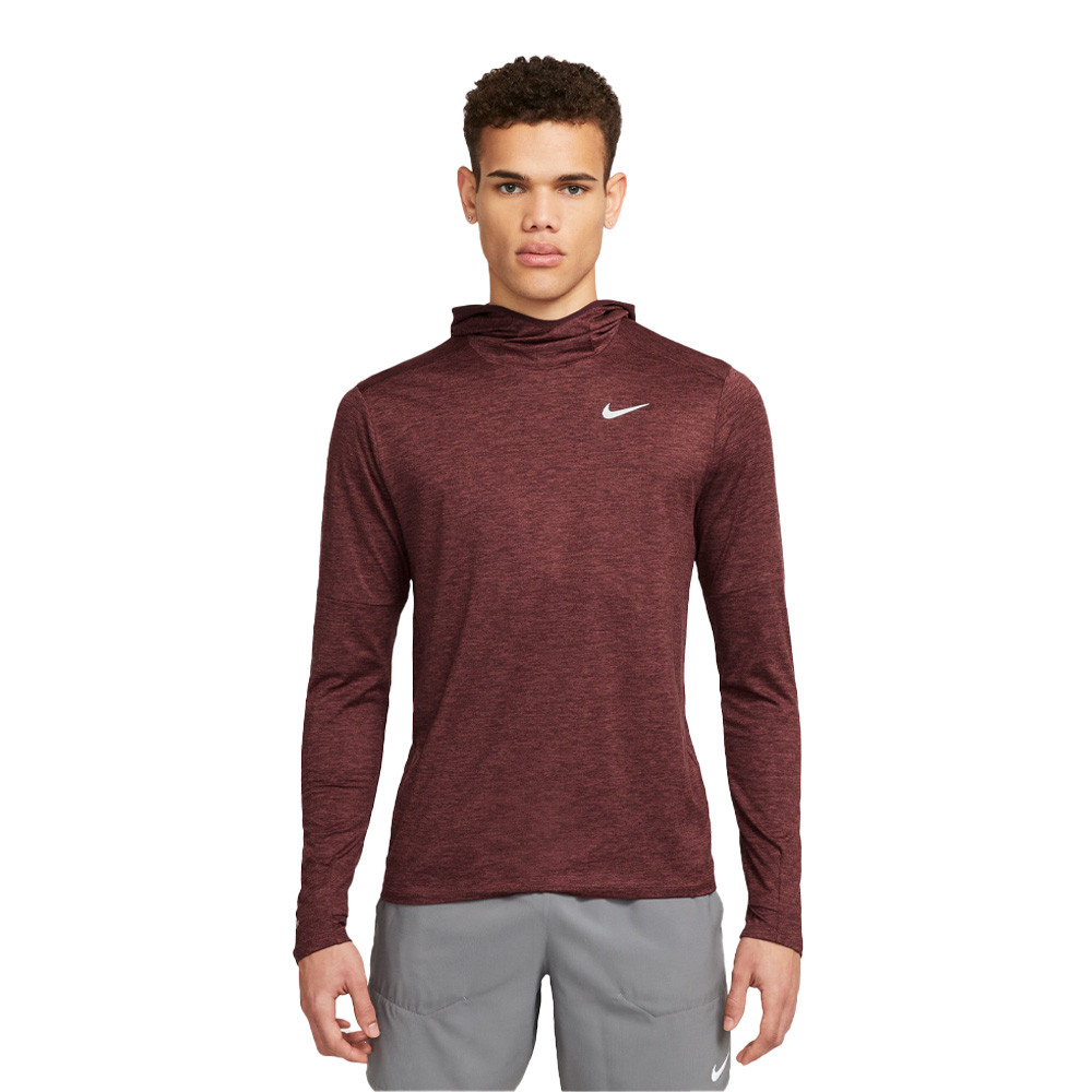 Nike Dri-FIT Element UV Running Maglia con cappuccio - HO23