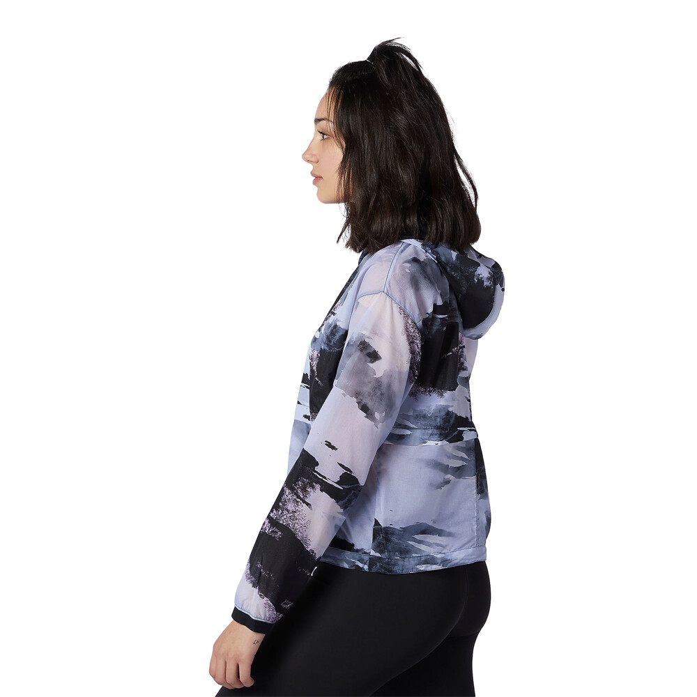 New Balance Printed Impact Run Light Zaino Donna Giubbotto da corsa