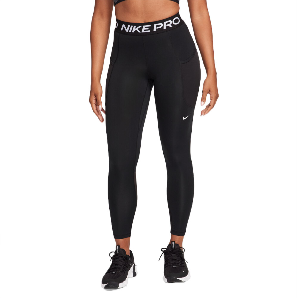 Nike Pro Dri-FIT 365 Damen Mid-Rise 7/8 Sport Leggings mit Taschen- SP24