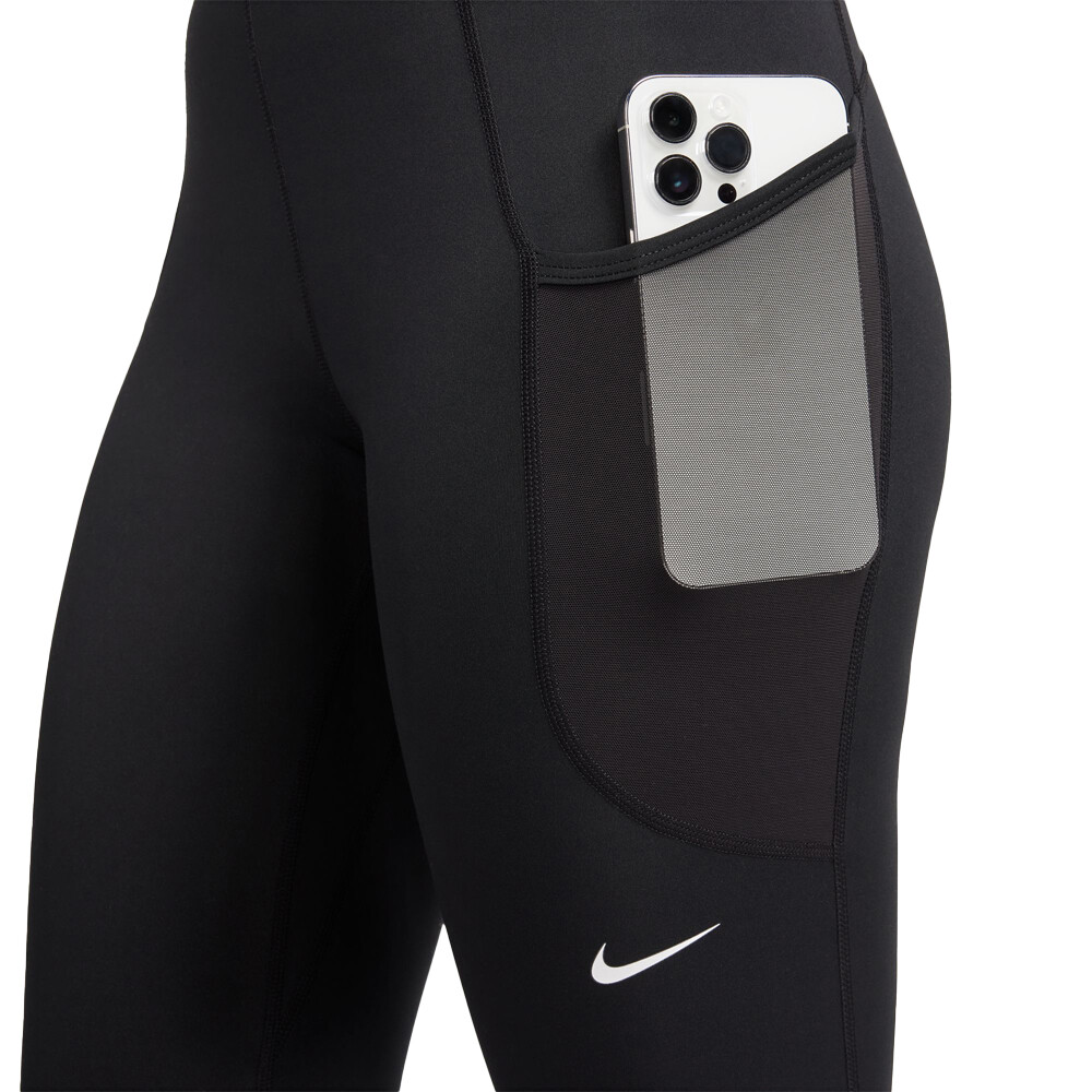 Nike Pro Dri-Fit 365 Mid-Rise 7/8 Tight - black/white