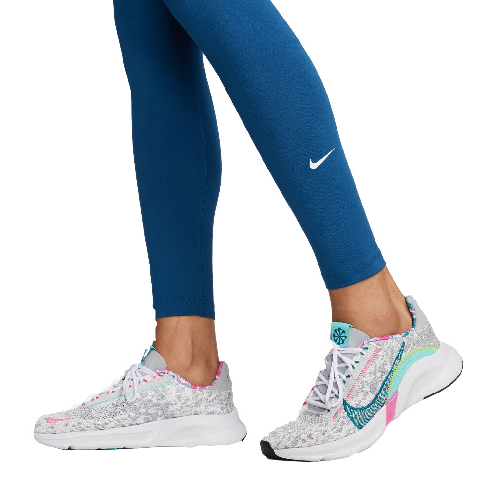 Nike Pro Warm Hyperwarm Training Leggings Teal Mezzo Waistband 640959-388 XL