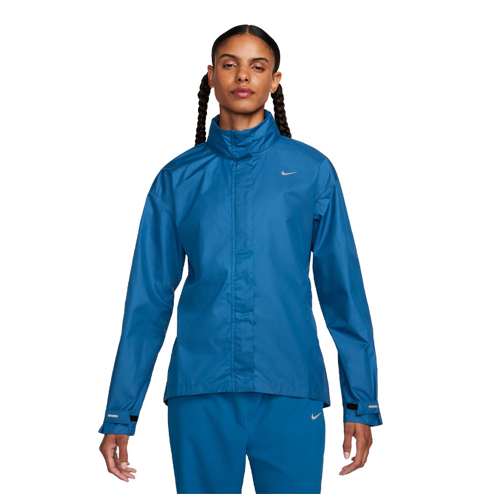 Nike Team Brazil Women's Large Running Jacket Flex Olympic 2016 Blue Ladies