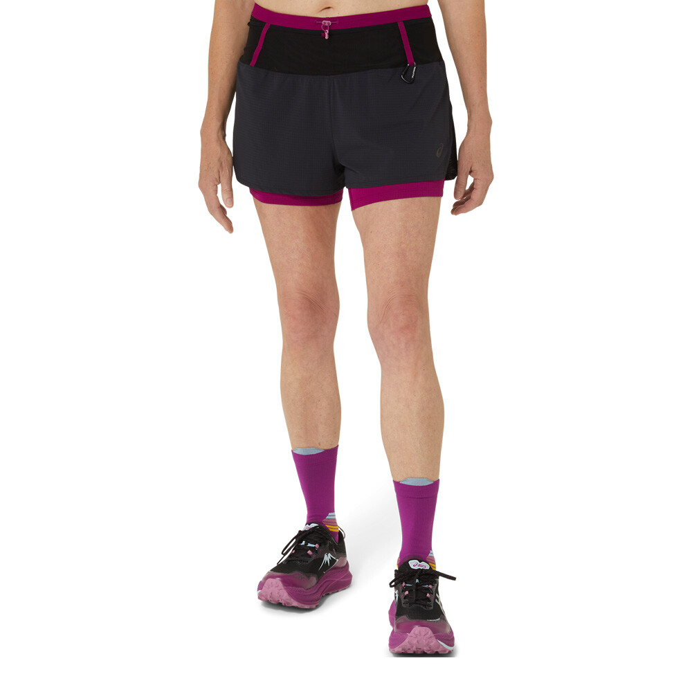 Asics Fujitrail 2 en 1 mujer pantalones cortos - SS24