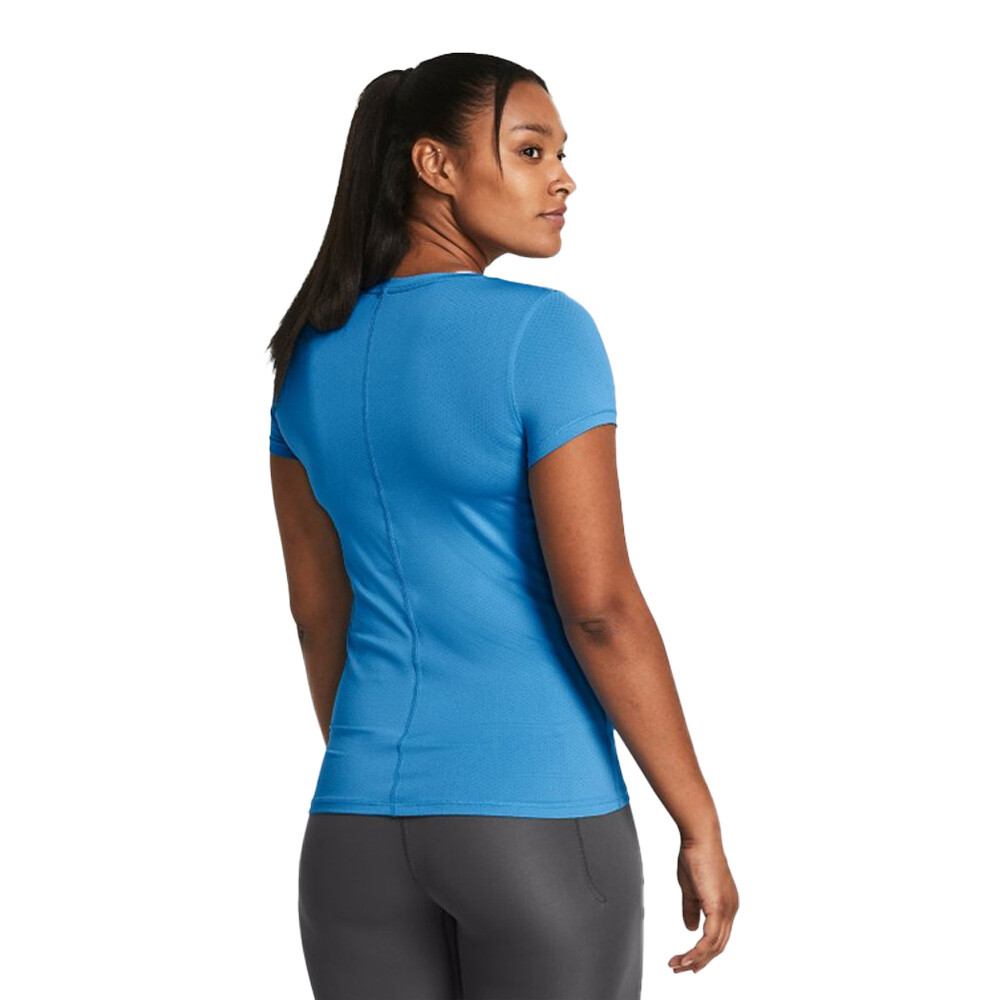 Under Armour Women's HeatGear Armour Sport Mesh Panel Short Sleeve