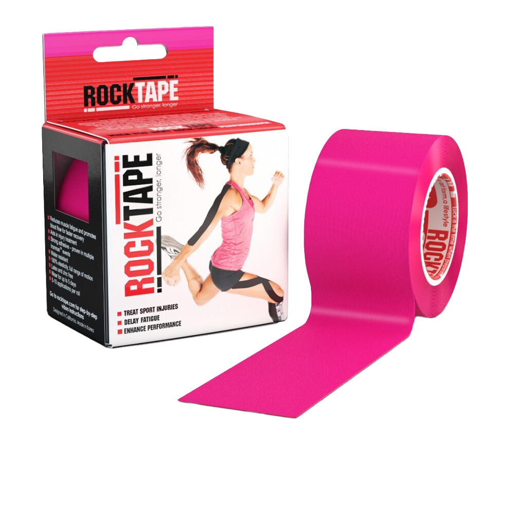 Rocktape Hot Pink Kinesiology cinta adhesiva (5cm x 5m) - SS24